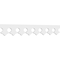 Ekena Millwork Columbia Architectural Grade PVC Running Trim, 6"H x 5/8"P x 48"L RUNP06X0625X48CLM - alternate 1